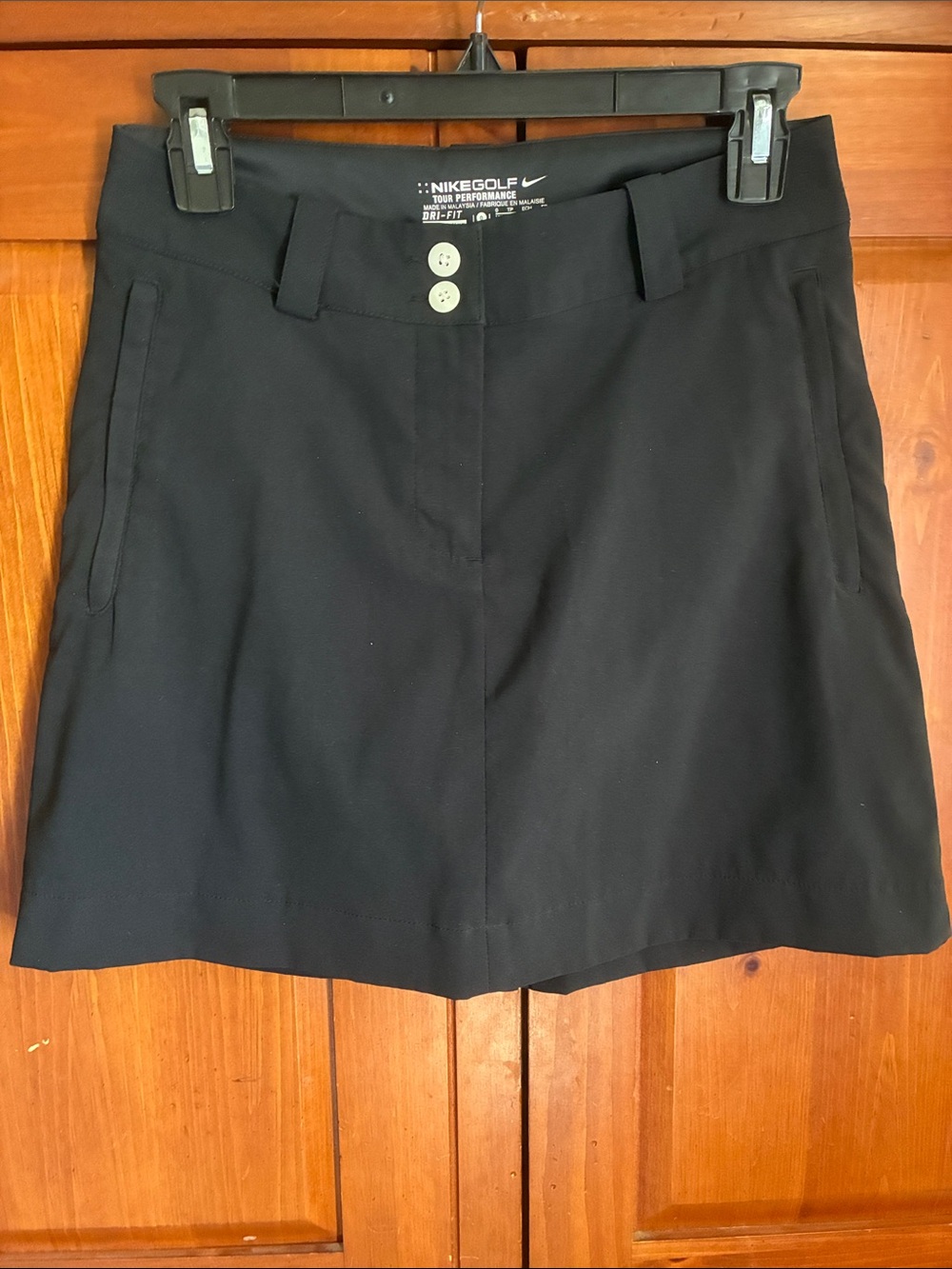 Nike Black Women's Golf Skort